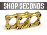 *Shop Seconds* Double Micro Brass Magnetic Slider