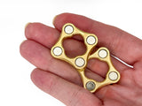 The Micro Dual-Strength Brass Magnetic Slider - Bruce Charles Designs