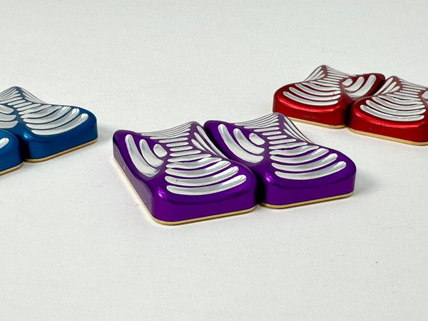 Lowrey Anodized Aluminum & Brass Magnetic Slider