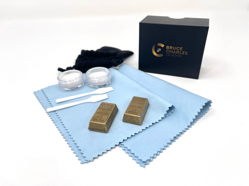 BCD Mint Gold Bar & Polishing Kit - Bruce Charles Designs