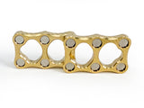 **NEW** Double Micro Brass Magnetic Slider