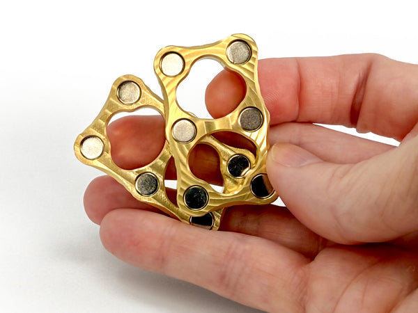 *Shop Seconds* Double Micro Brass Magnetic Slider