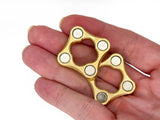 The Micro Dual-Strength Brass Magnetic Slider - Bruce Charles Designs