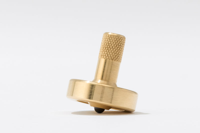 Schulte Brass Spinning Top - Bruce Charles Designs