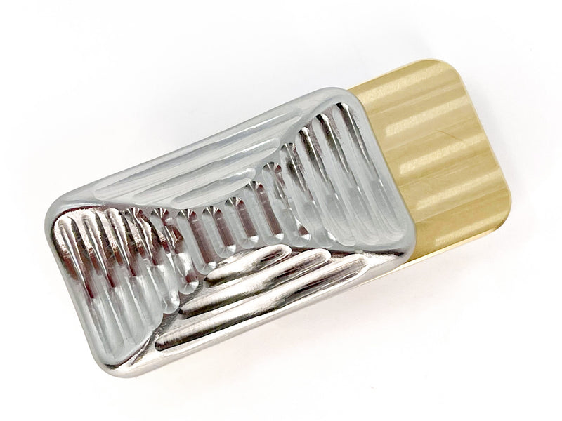 Lowrey Stainless & Brass Magnetic Slider - Bruce Charles Designs